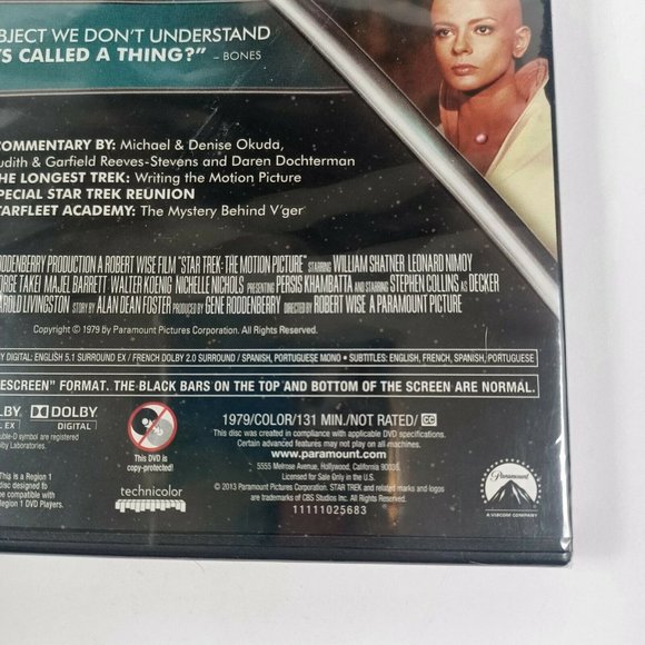 Star Trek The Motion Picture NEW DVD Sealed Widescreen Special Features - Picture 6 of 13